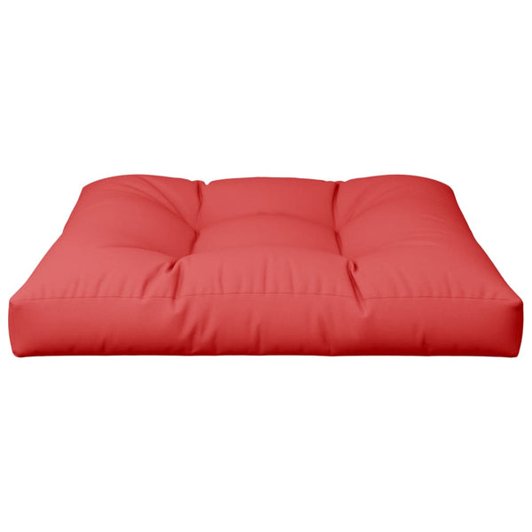 Rotes Palettenkissen 80x80 cm