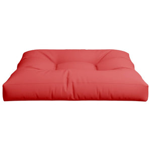 Rotes Palettenkissen 80x80 cm