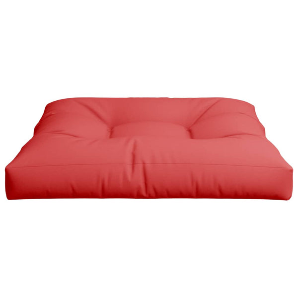 Rotes Palettenkissen 80x80 cm