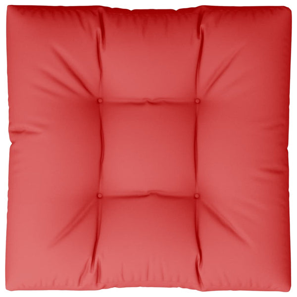 Rotes Palettenkissen 80x80 cm