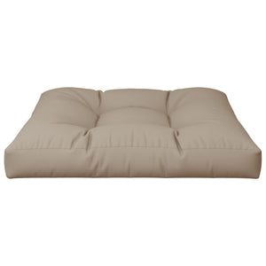 Palettenkissen Taupe 80x80 cm