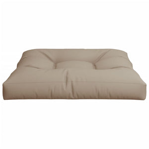 Palettenkissen Taupe 80x80 cm