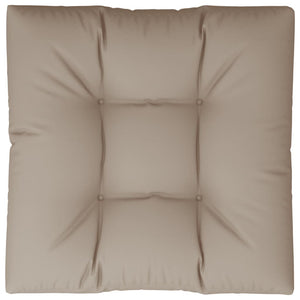 Palettenkissen Taupe 80x80 cm