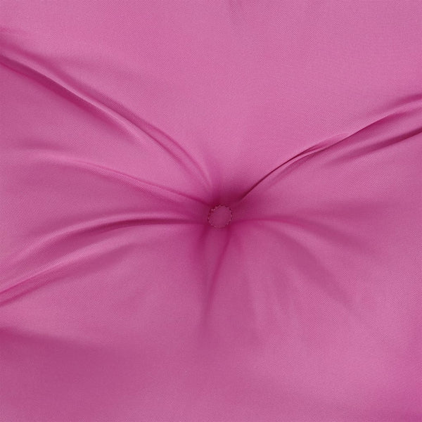 Rosa Palettenkissen 80x80 cm