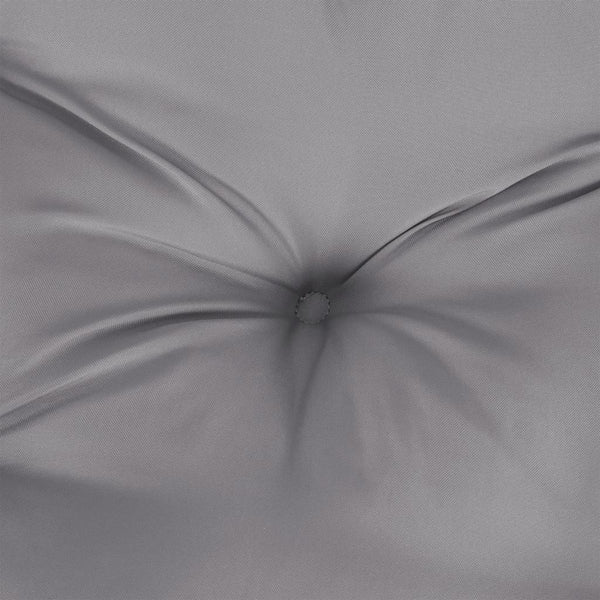 Graues Palettenkissen 120x80 cm