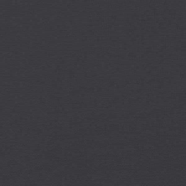 Schwarzes Palettenkissen 120x80 cm