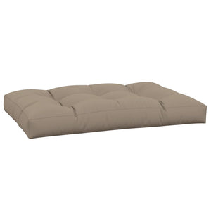 Palettenkissen Taupe 120x80x12 cm