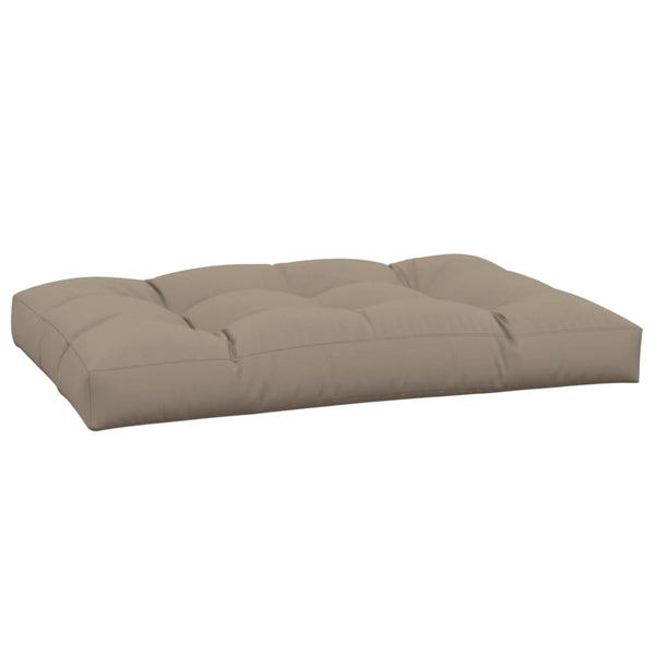 Palettenkissen Taupe 120x80x12 cm