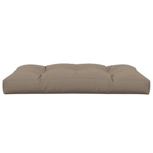 Palettenkissen Taupe 120x80x12 cm