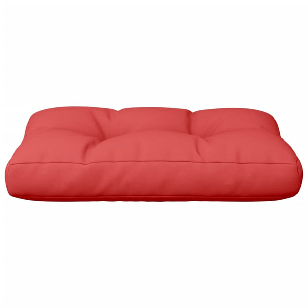 Rotes Palettenkissen 50x40 cm