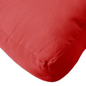 Rotes Palettenkissen 50x40 cm