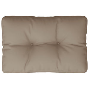 Palettenkissen Taupe 50x40 cm