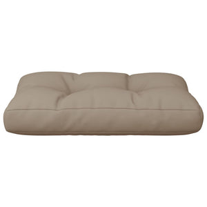 Palettenkissen Taupe 50x40 cm