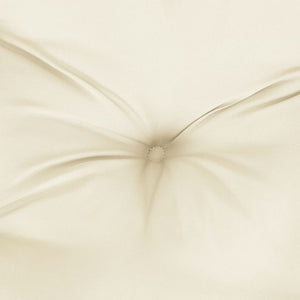 Palettenkissen Creme 60x40 cm Stoff