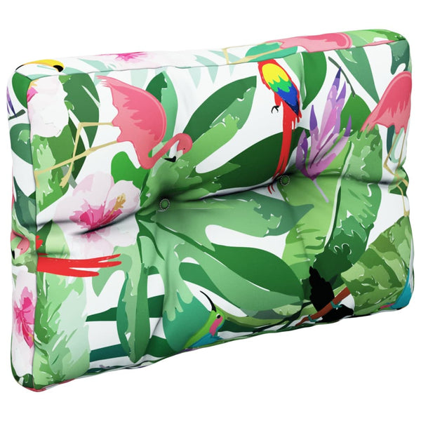 vidaXL Coussins de palettes Multicolore 60x40x12 cm Tissu