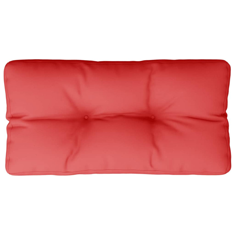Rotes Palettenkissen 70x40 cm