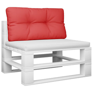 Rotes Palettenkissen 70x40 cm