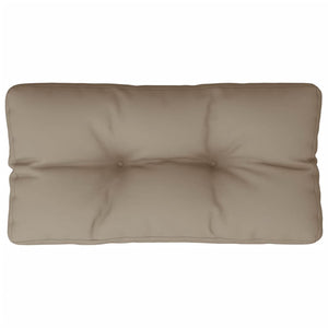 Palettenkissen Taupe 70x40 cm