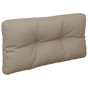 Palettenkissen Taupe 70x40 cm