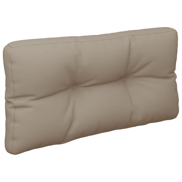 Palettenkissen Taupe 70x40 cm