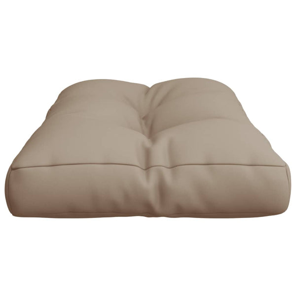 Palettenkissen Taupe 70x40 cm