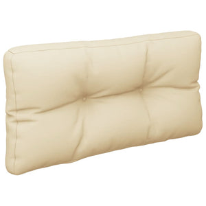 Beiges Palettenkissen 80x40 cm