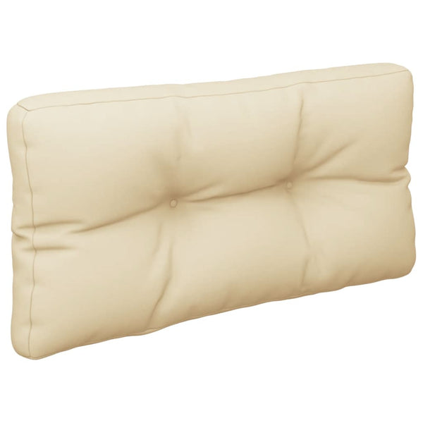 Beiges Palettenkissen 80x40 cm