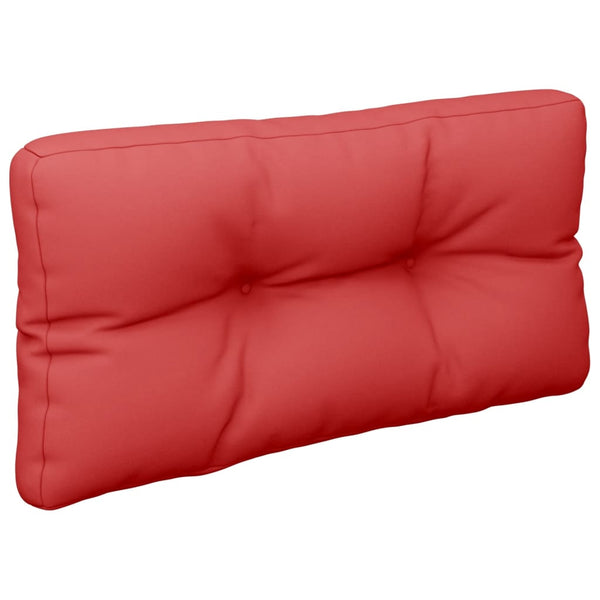 Rotes Palettenkissen 80x40 cm