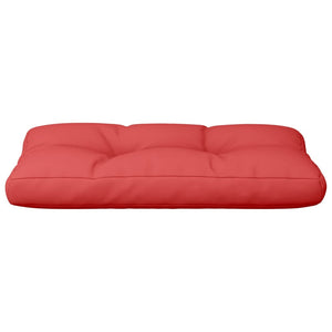 Rotes Palettenkissen 80x40 cm