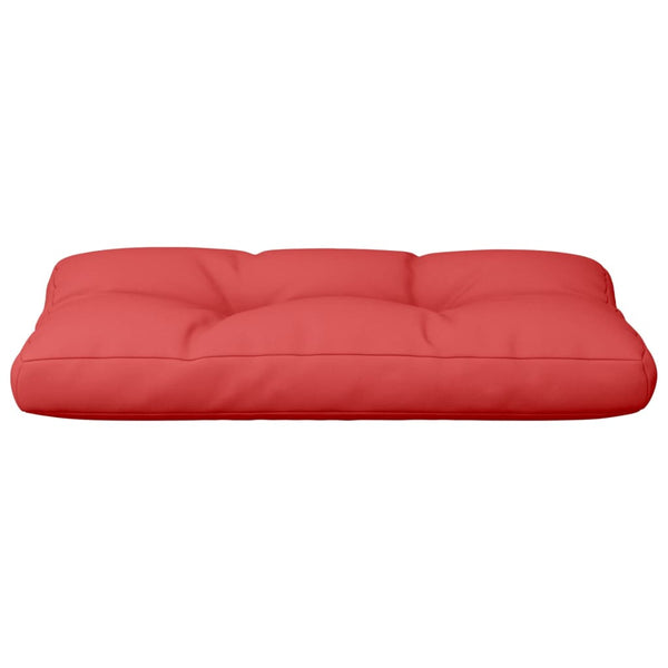 Rotes Palettenkissen 80x40 cm
