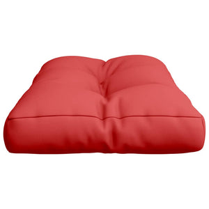 Rotes Palettenkissen 80x40 cm
