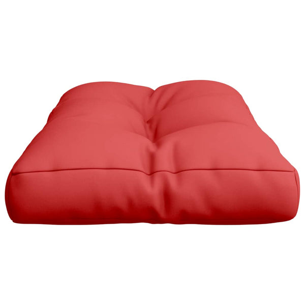 Rotes Palettenkissen 80x40 cm