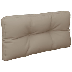 Palettenkissen Taupe 80x40 cm