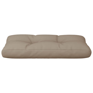 Palettenkissen Taupe 80x40 cm
