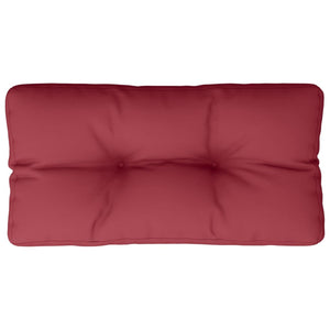 Weinrotes Palettenkissen 80x40 cm