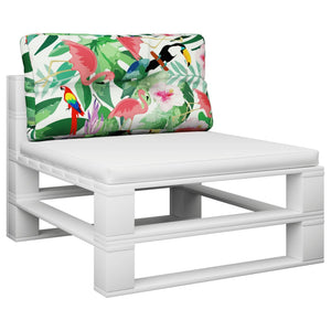 vidaXL Coussins de palette multicolores 80x40x12 cm Tissu