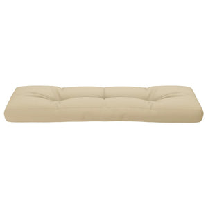 Beiges Palettenkissen 120x40 cm
