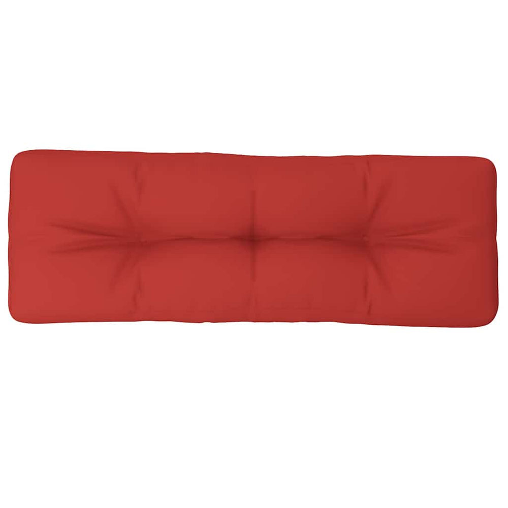 Rotes Palettenkissen 120x40 cm