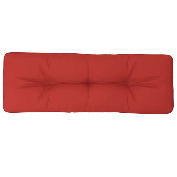 Rotes Palettenkissen 120x40 cm