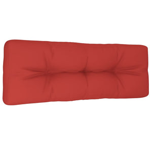 Rotes Palettenkissen 120x40 cm