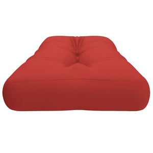 Rotes Palettenkissen 120x40 cm