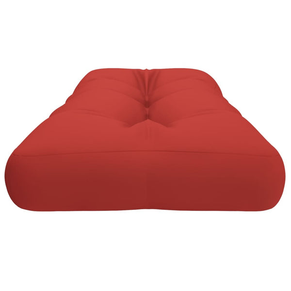 Rotes Palettenkissen 120x40 cm