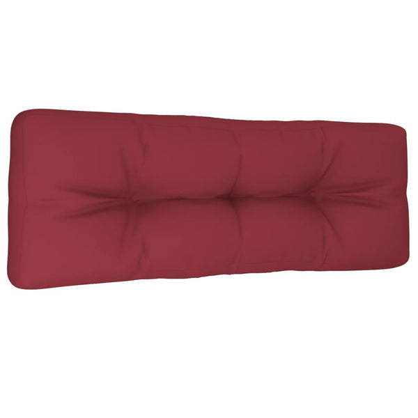 Weinrotes Palettenkissen 120x40 cm