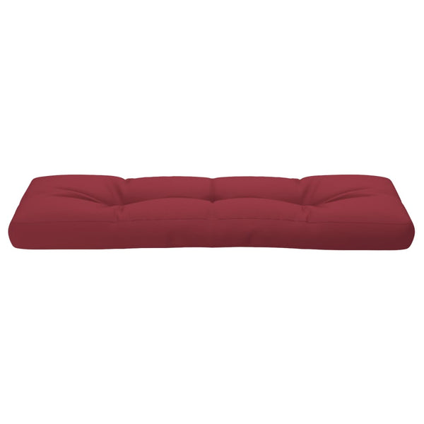 Weinrotes Palettenkissen 120x40 cm