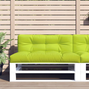 Knallgrünes Palettenkissen 120x40 cm