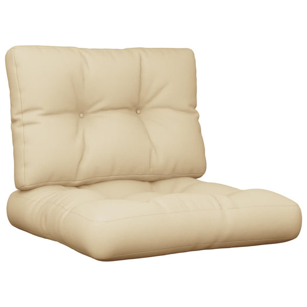 Beige Palettenkissen 2er Set