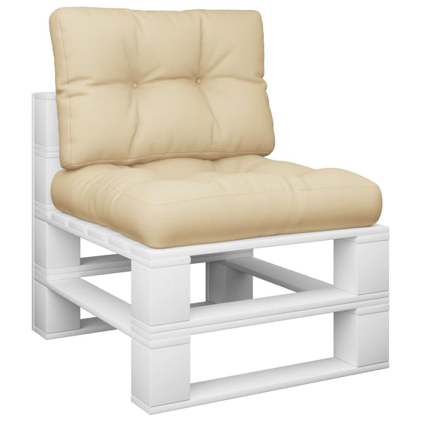 Beige Palettenkissen 2er Set