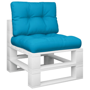 Blaue Palettenkissen 2er Set