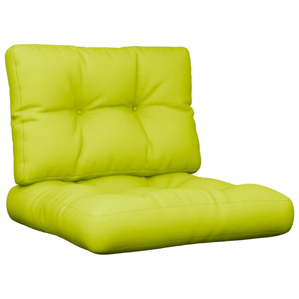 Knallgrüne Palettenkissen 2er Set