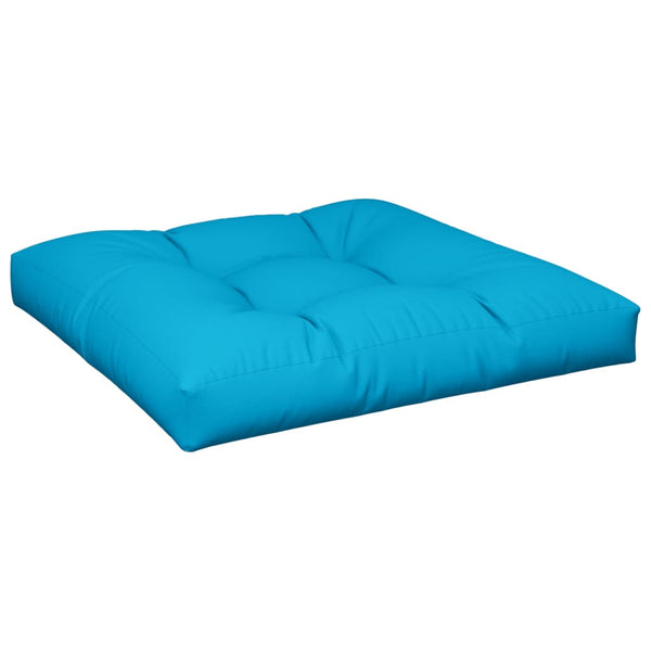 Hellblaue Palettenkissen, 2-teiliges Set